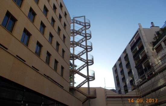 Treppenanlage dt. Botschaft Paris